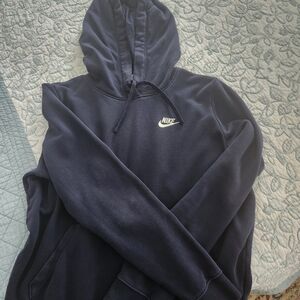 Nike Womans Dark Blue Hoodie